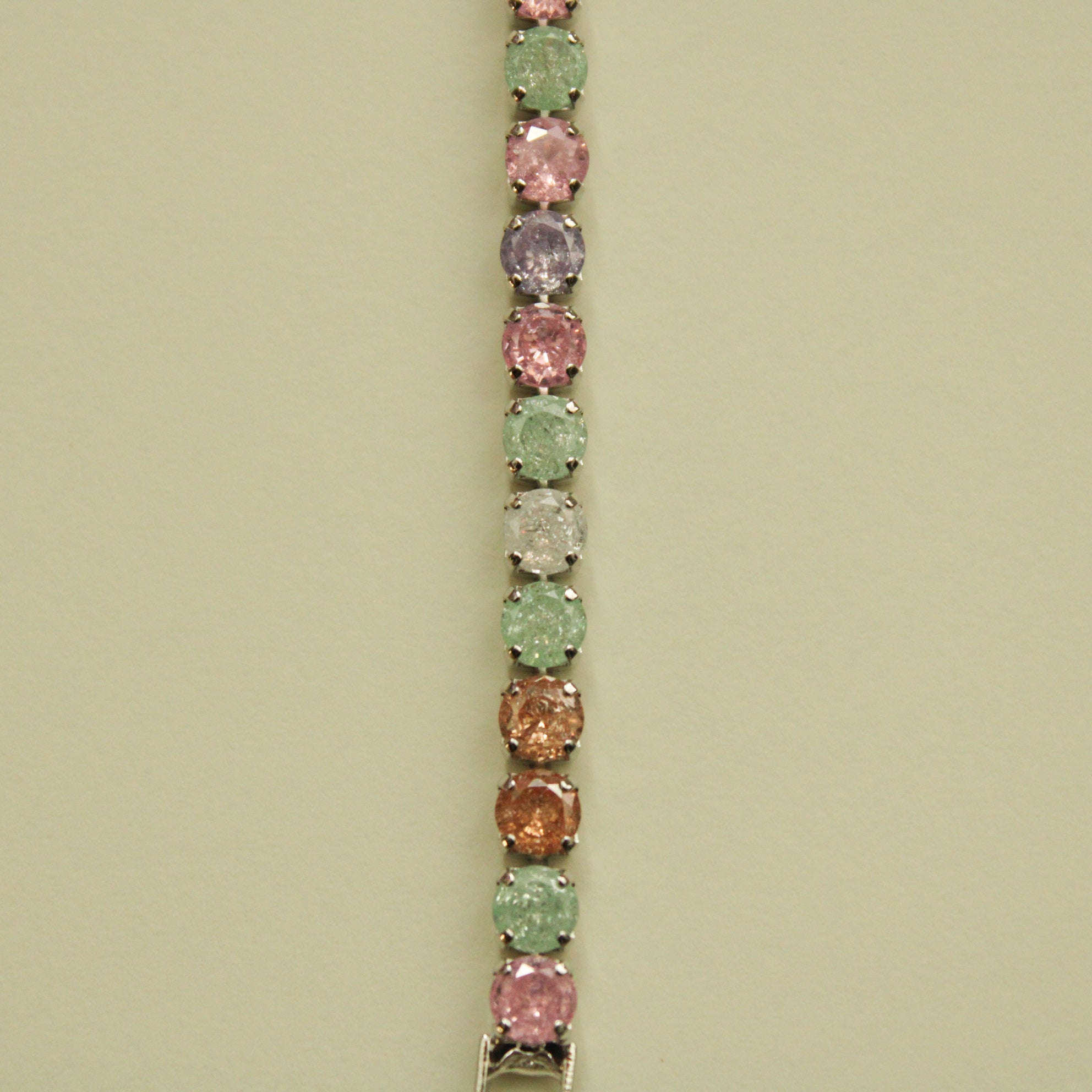Sorbet CZ Tennis Bracelet