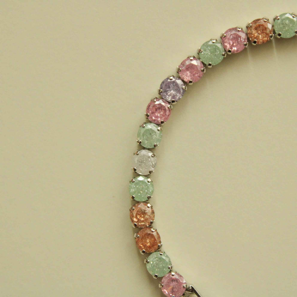 Sorbet CZ Tennis Bracelet