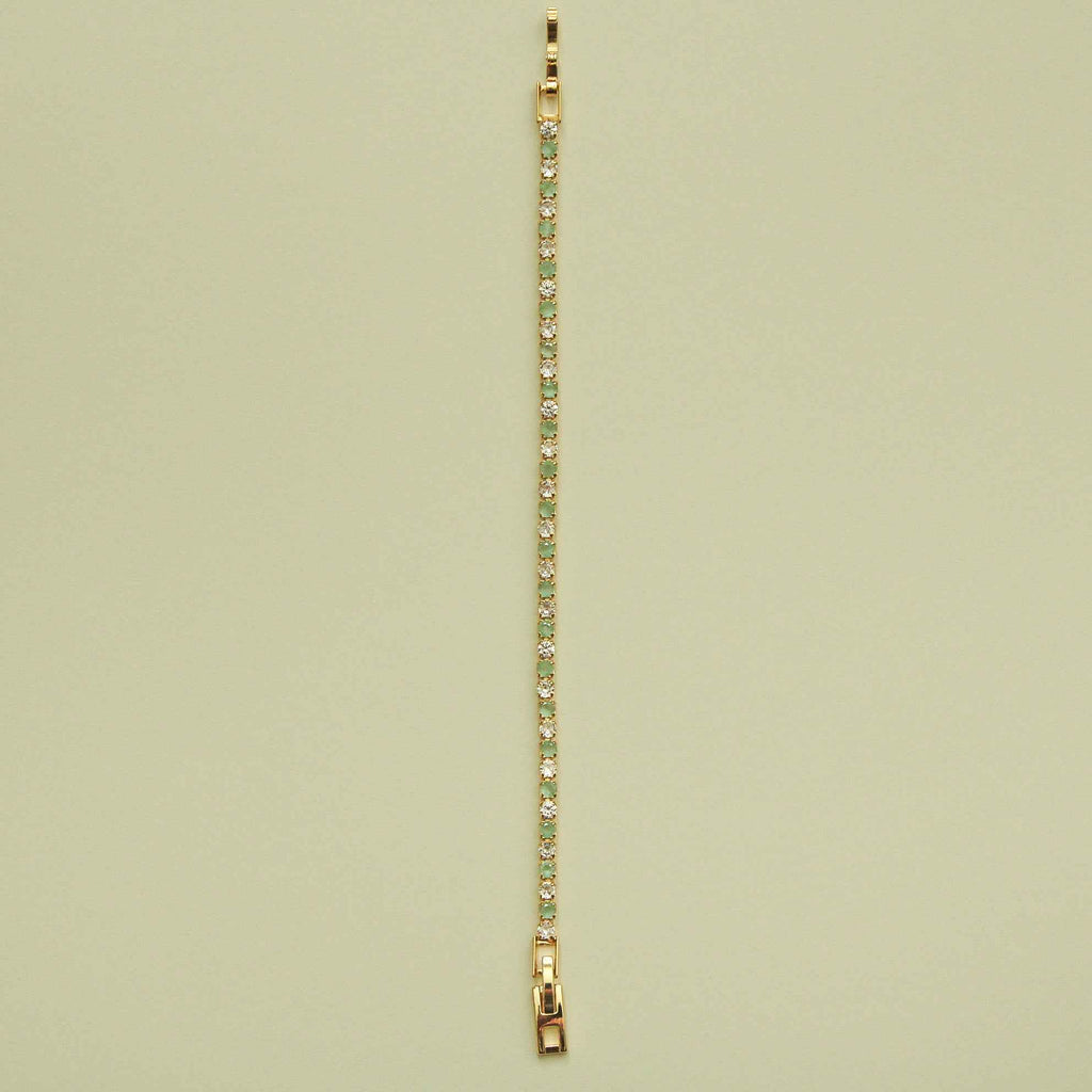 Seafoam CZ Tennis Bracelet
