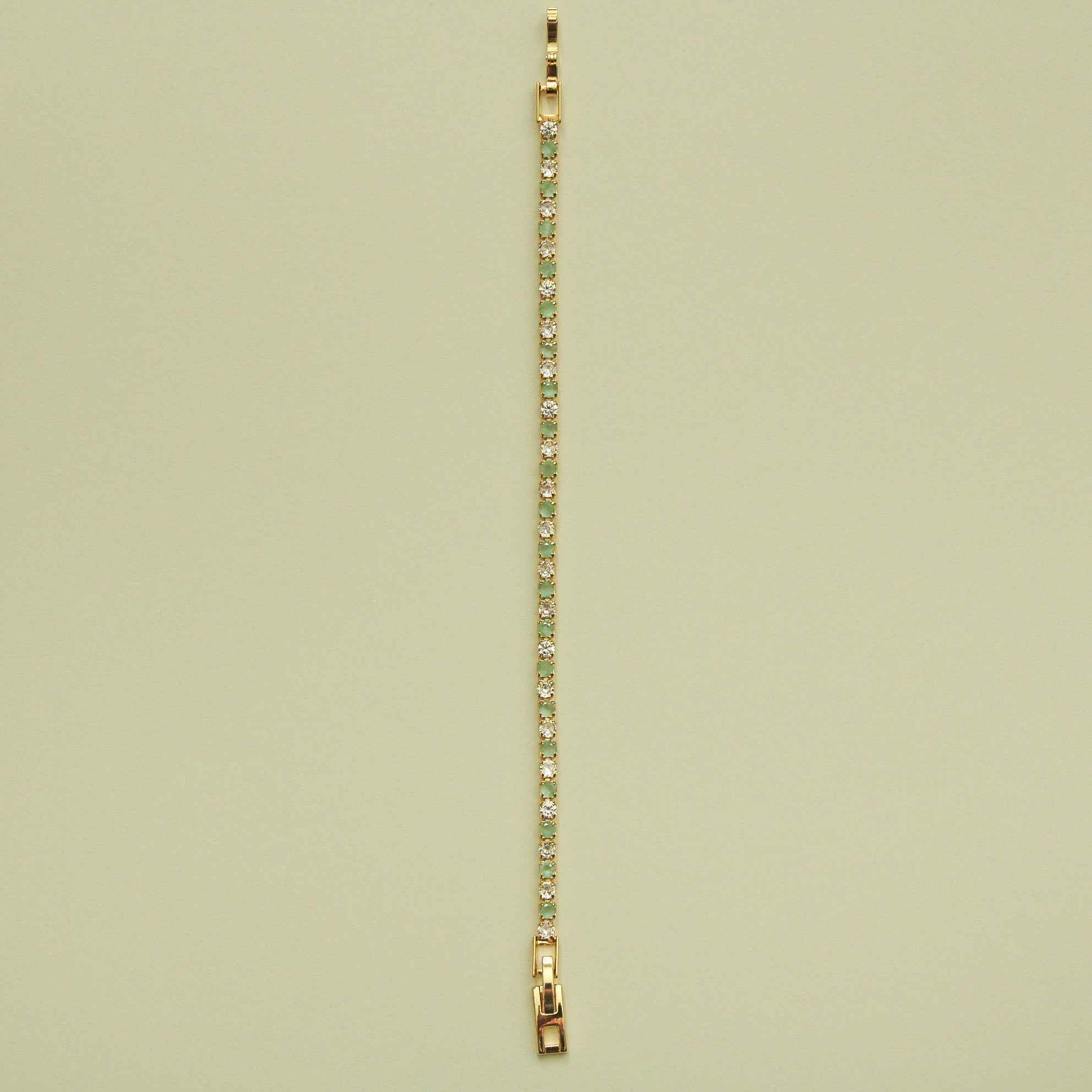 Seafoam CZ Tennis Bracelet