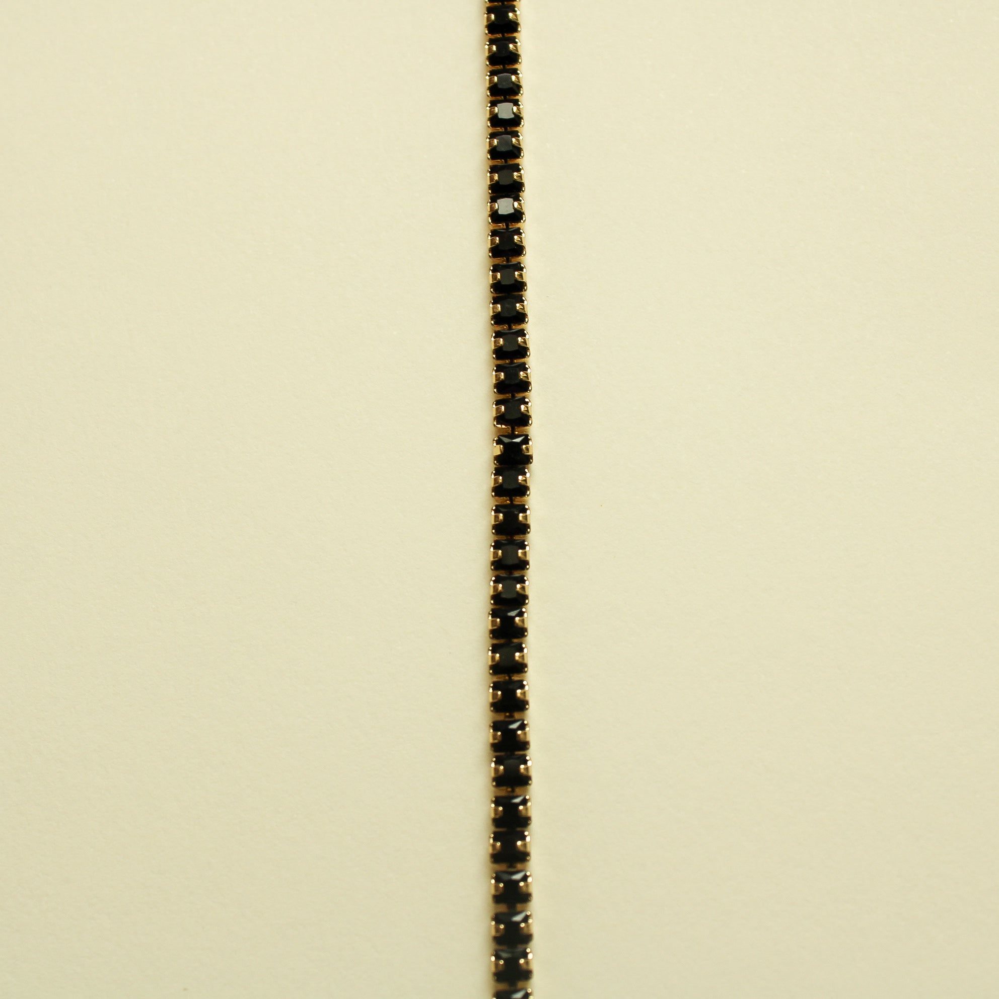 Black CZ Tennis Bracelet