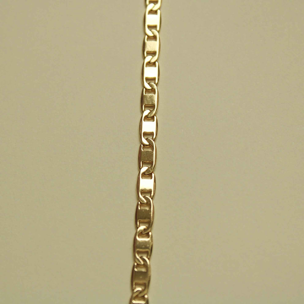 Flat Anchor Link Bracelet