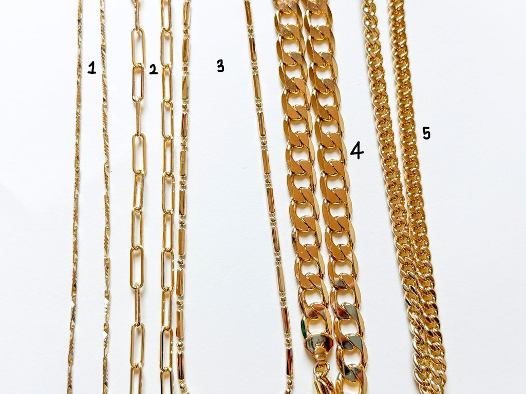 Gold Plated Charm Collection — Build Your Own Necklace