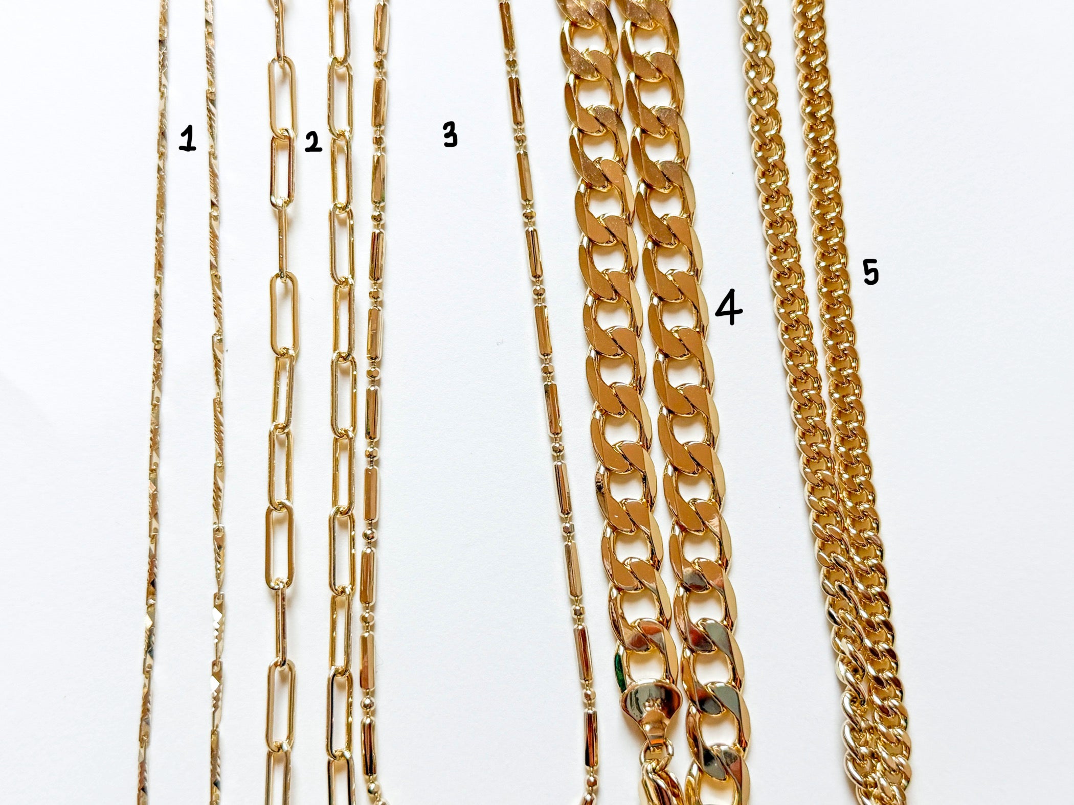 Gold Plated Charm Collection — Build Your Own Necklace
