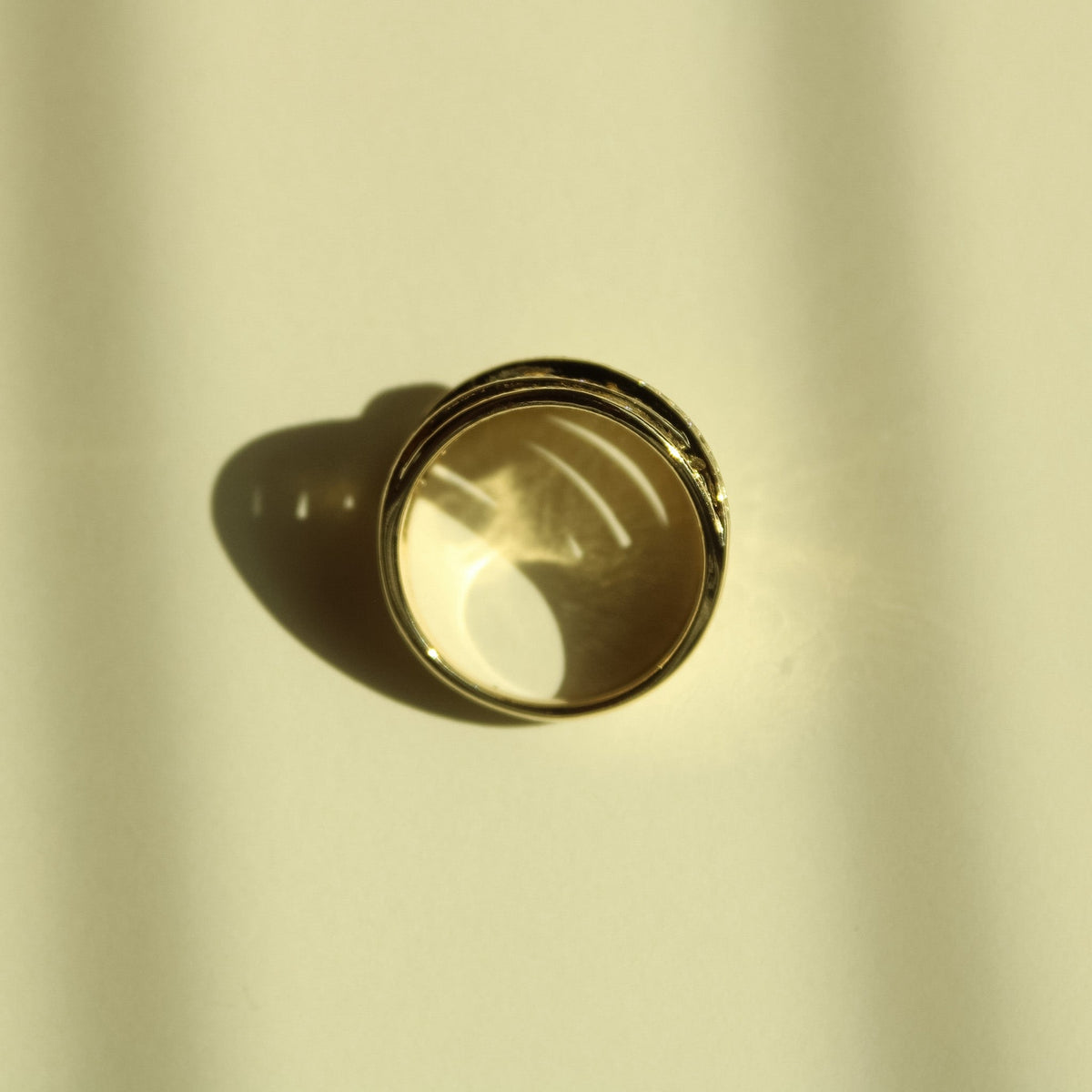Multi-Row Crossover Pavé CZ Band Ring — 14K Gold Plated - Séfan Jewelry