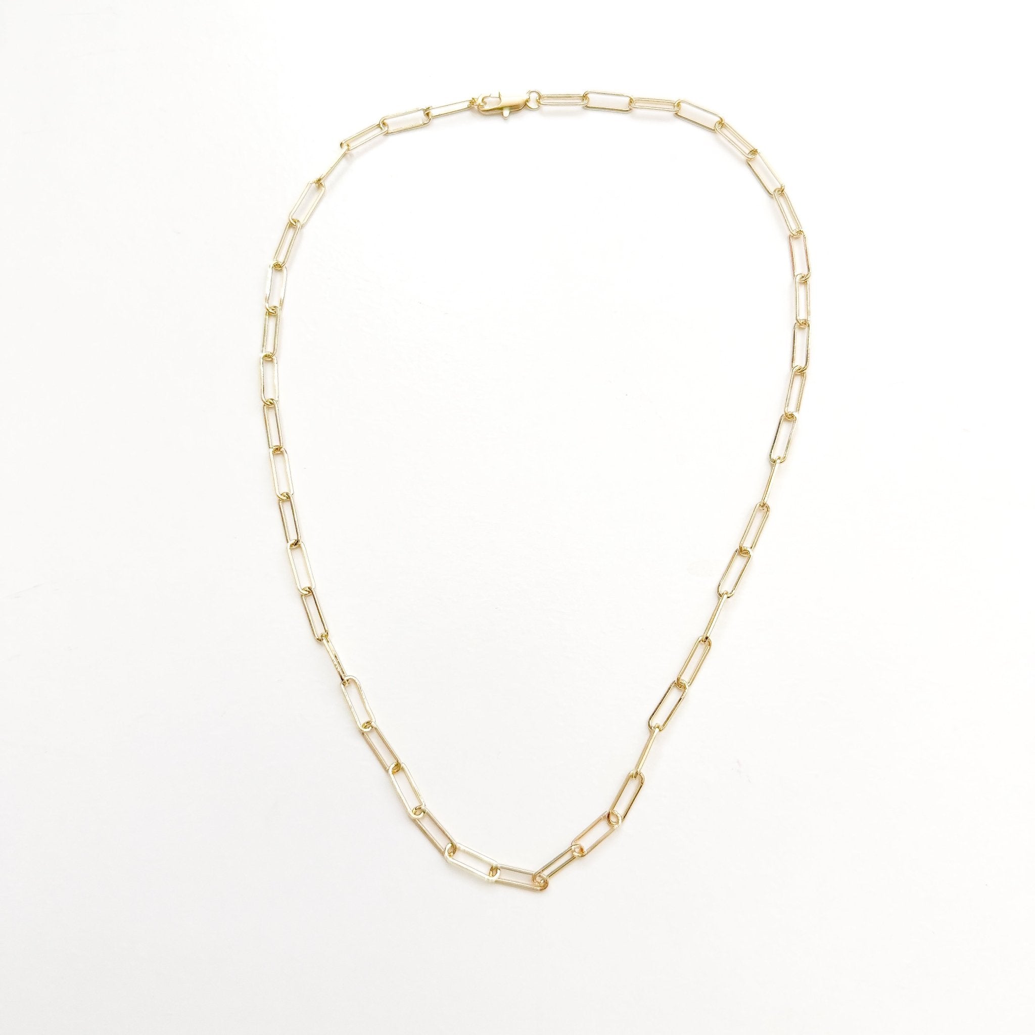 Paperclip chain necklace - Séfan Jewelry