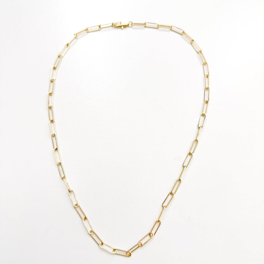 Paperclip chain necklace - Séfan Jewelry