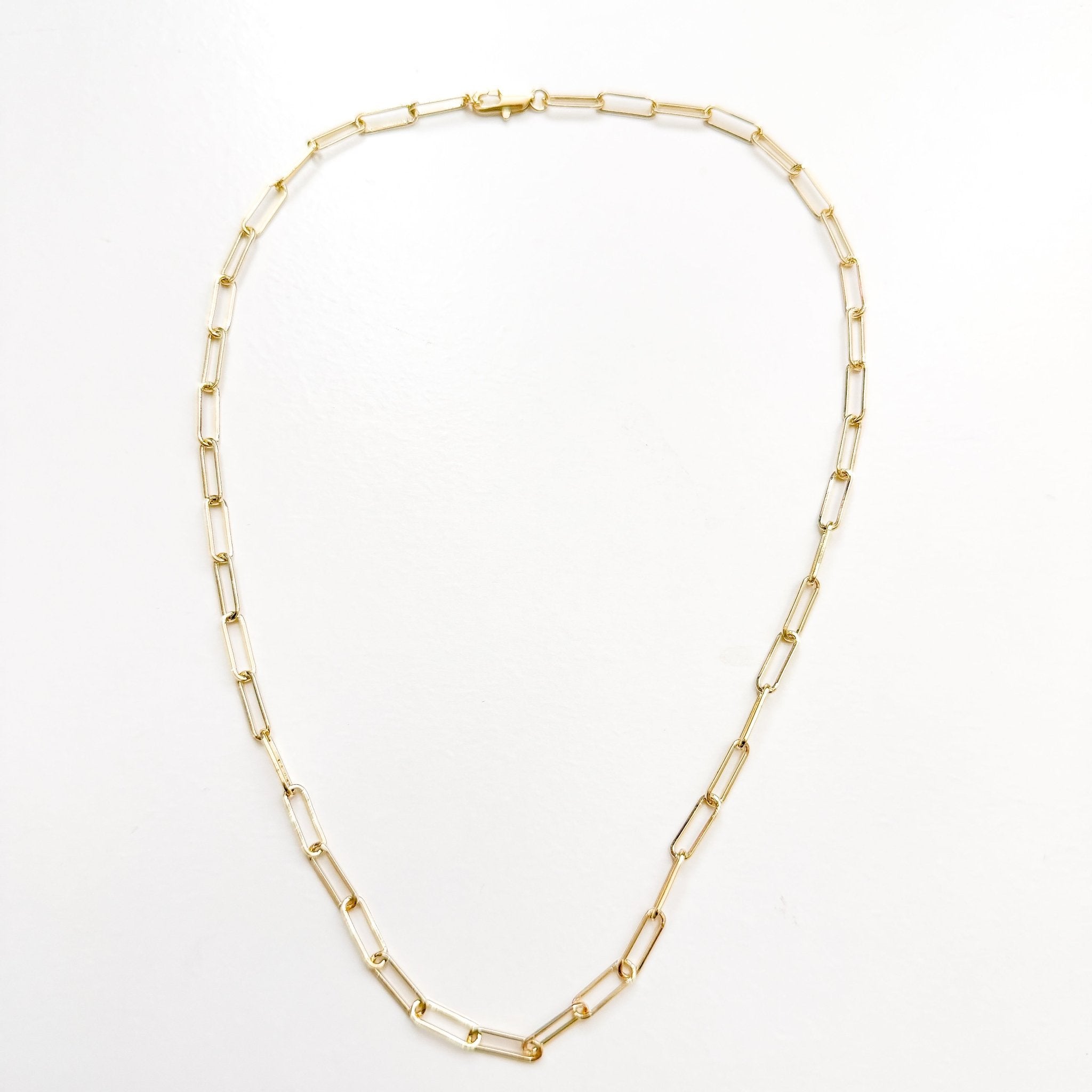 Paperclip chain necklace - Séfan Jewelry