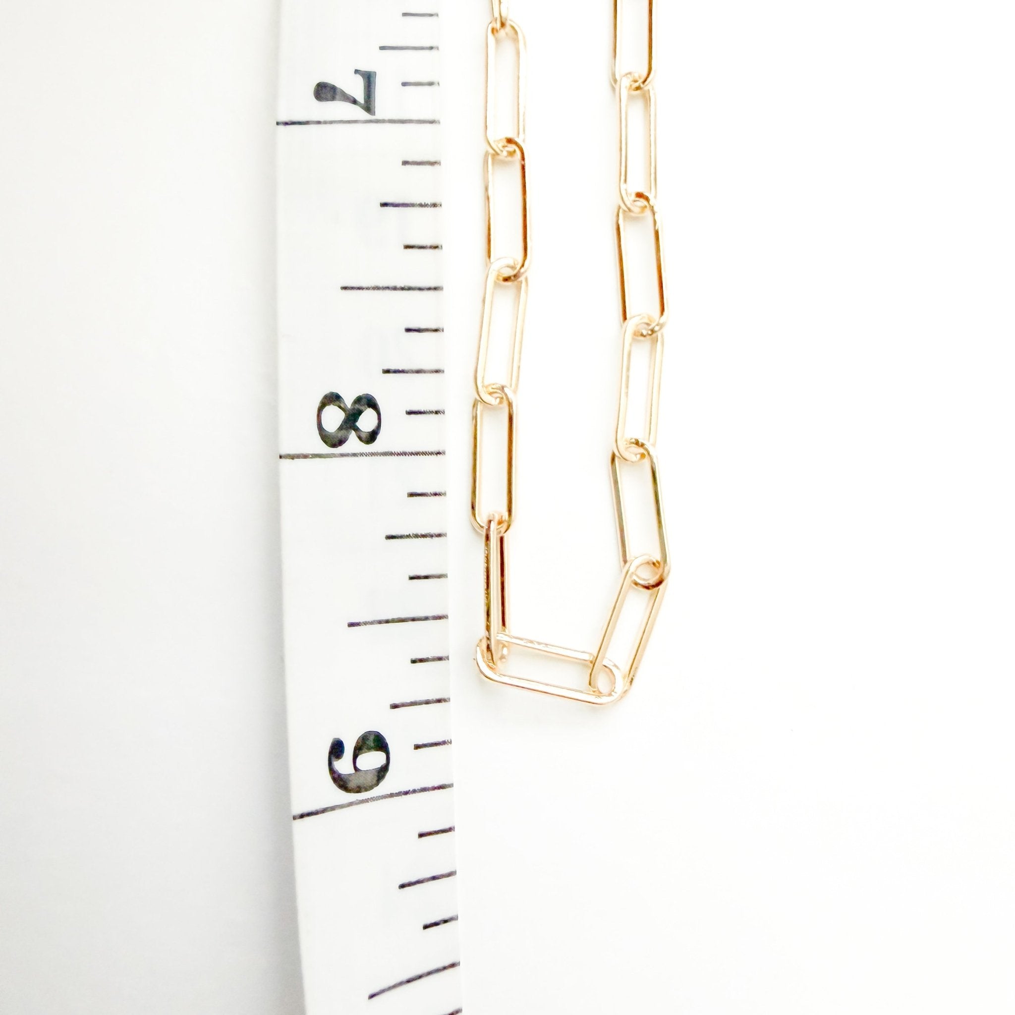 Paperclip chain necklace - Séfan Jewelry